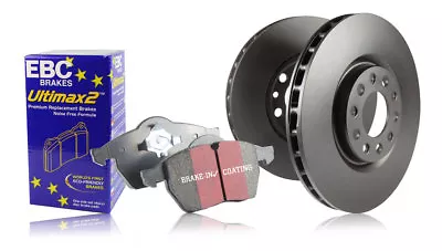 EBC Front Brake Discs & Ultimax Pads For Mazda 323 1.6 Turbo 4WD (BF8) (85 > 89) • $192.37